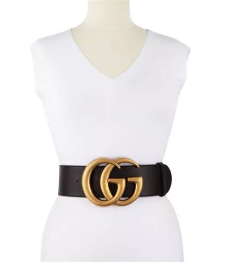 thick white gucci belt|high waist Gucci belt.